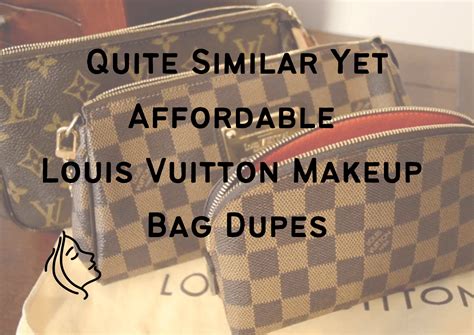 louis vuitton makeup bag dupe.